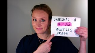 Video 225 Norskprøve muntlig A1A2 spørsmål [upl. by Yrrep508]