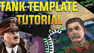 HOI4 How to Make Tank Division Templates Hearts of Iron 4 Guide Tutorial [upl. by Liartnod]