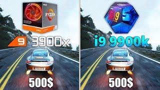 Ryzen 9 3900x vs i9 9900k Test in 9 Games [upl. by Kcirdec]