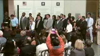 Citizenship Day Naturalization Ceremony at the Smithsonian National Museum of American History [upl. by Klement840]