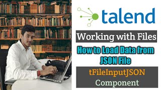 6How to Load Data from JSON File in Talend l tFileInputJSON l Working with Files l Data Integration [upl. by Noiram]