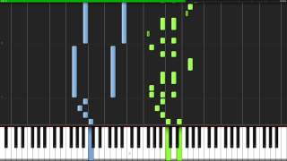 The Office Theme Piano Tutorial Synthesia [upl. by Atsirak523]