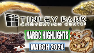 Tinley Park Reptile Expo HIGHLIGHTS March 2024 [upl. by Kcolttam]