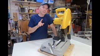 DeWalt Metal Cutting Chop Saw  Basic Review [upl. by Rozella8]