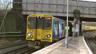 Half an Hour at 216  Birkenhead North Station 1022017  Class 507 508 terminus [upl. by Birecree]