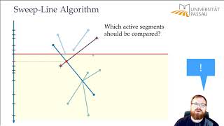 SweepLine Algorithm for Line Segment Intersection 25  Computational Geometry  Lecture 02 [upl. by Albina]