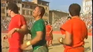 Calcio storico fiorentino 1989 Rossi Vs Verdi [upl. by Avot]