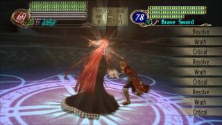 Fire Emblem Radiant Dawn HD Edwards quotYou wishquot Skill Combos [upl. by Merc758]