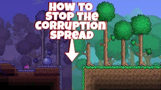 How to Stop Corruption Spread in Terraria [upl. by Ariait]