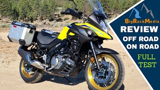 2021 Suzuki VStrom 650 Review  When Smaller is Better [upl. by Aehtela]