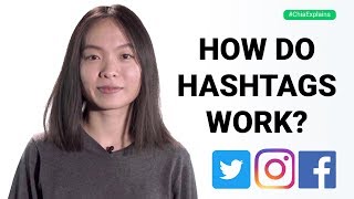 How hashtags work on social media Twitter IG FB [upl. by Nnanaej]