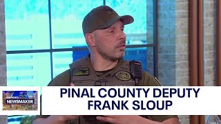 Pinal County Sheriff Deputy Frank Sloup  Newsmaker [upl. by Ynabe]