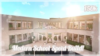 BLOXBURG I 150K SCHOOL SPEED BUILD I GREAT FOR ROLEPLAYS I SMALL PLOT I KwlMia [upl. by Means]