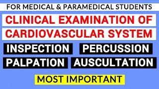 CARDIOVASCULAR SYSTEM EXAMINATION  CLINICAL LAB  PHYSIOLOGY PRACTICALS [upl. by Petersen]