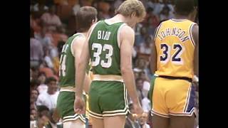 1987 NBA Finals Look Back Boston Celtics vs Los Angeles Lakers [upl. by Ariaek]