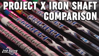 Golf Shafts Comparison  Project X Iron Shafts [upl. by Bobbi]