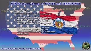 Missouri State Song MISSOURI WALTZ with music vocal and lyrics [upl. by Garratt562]