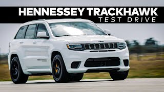 HPE900 Trackhawk by Hennessey  TEST DRIVE [upl. by Uta]