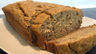 No Sugar Added Banana Bread  Southern Sassy Mama [upl. by Nomolos556]