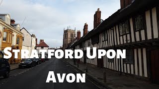 Stratford Upon Avon  Town Centre Walk [upl. by Nonah]