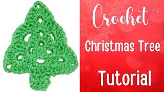 Crochet Xmas Tree  Easy Crochet Christmas Tree for Beginners [upl. by Seften924]