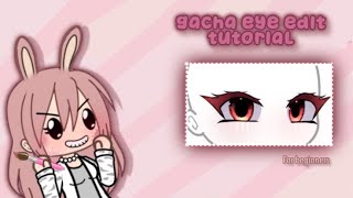 Gacha Eye Tutorial EASY FOR BEGINNERS [upl. by Acenes]