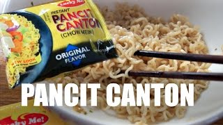 Instant Pancit Canton  Filipino Ramen Noodles [upl. by Uttica]