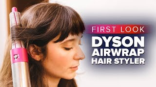 The Dyson Airwrap hair styler handson [upl. by Izy501]