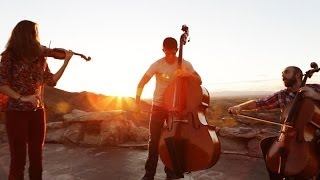 Fix You  Clocks  Coldplay violincellobass mashup  Simply Three [upl. by Elvera284]