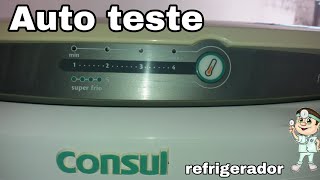 Auto teste geladeira Consul facilite frost free [upl. by Aloke]