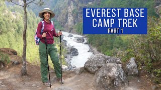 Everest Base Camp Trek  Part  1 from Kathmandu to Lukla to Phakding  Tanya Khanijow in Nepal [upl. by Siriso475]