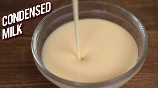 How To Make Condensed Milk At Home  Quick amp Easy Condensed Milk Recipe  Basic Cooking  Bhumika [upl. by Ahsemrac]