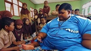 Worlds Heaviest Kid Loses Weight To Go To School [upl. by Johnathan]