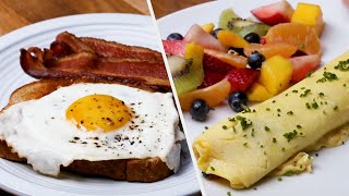 5 Healthy Breakfast Recipes To Keep You Fresh All Day • Tasty [upl. by Sabra699]