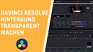 DaVinci Resolve  Overlay Hintergrund transparent gestalten [upl. by Anitsuj]