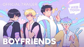 Boyfriends Official Trailer  WEBTOON [upl. by Hux231]