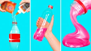 Super Fast Slime Recipe DIY 30 SECONDS Bottle Slime [upl. by Unity]