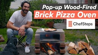 How to Build Your Own HighPerforming WoodFired Pizza Oven from Bricks [upl. by Eeclehc]