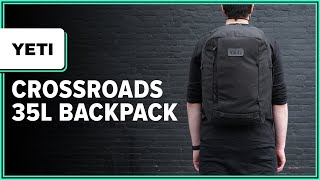 YETI Crossroads 35L Backpack Review 3 Weeks of Use [upl. by Carce]