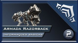 Warframe  Evento Armada Razorback [upl. by Asiluj]