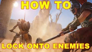 Assassins Creed Origins How to Lock Onto Enemies [upl. by Ahsilac89]