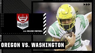 Oregon Ducks at Washington Huskies  Full Game Highlights [upl. by Halimaj242]