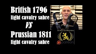 Prussian M1811 Blücher Sabre VS British 1796 Light Cavalry Sabre [upl. by Adierf860]