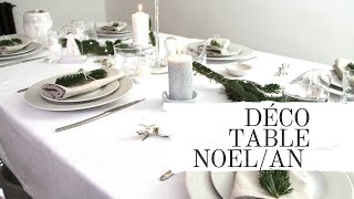 DECO table de Noel et du Nouvel An  DIY [upl. by Hilleary89]