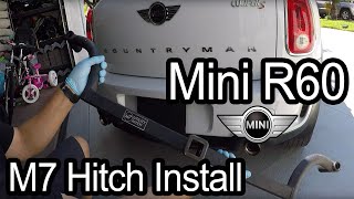 DIY Mini Cooper Countryman R60 M7 Hitch Install [upl. by Beuthel683]