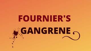 Fourniers Gangrene  CauseRisk FactorClinical Feature DiagnosisTreatment  Surgery [upl. by Nichole]