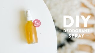 Deodorant spray that actually works [upl. by Timothy404]