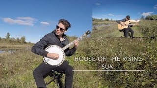 House of the Rising Sun  Harp GuitarBanjo vs Electric Cover [upl. by Archibald61]