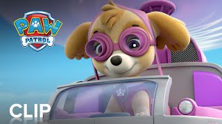 PAW PATROL RUBBLE ON THE DOUBLE  quotSnowy Rescuequot Clip  Paramount Movies [upl. by Armin]