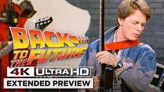 Back to the Future  Opening Scene in 4K Ultra HD  Marty McFly Is Just Too Darn Loud [upl. by Annoek386]